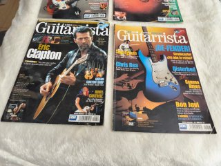 Lote de 4 Revistas de Guitarristas
