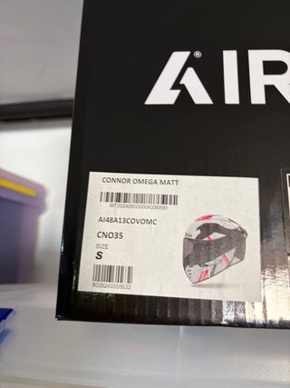 Casco Integral Airoh Connor Omega Matt Talla S