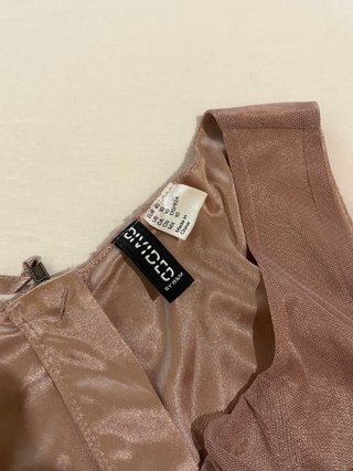 Vestito rosa cipria in tulle