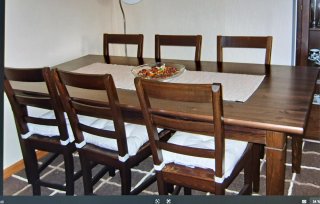 Mesa comedor MARKÖR madera 190x95