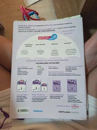 Club Parachute 3, méthode de français Cahier d'...