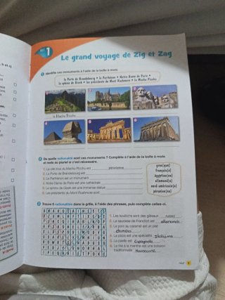 Club Parachute 3, méthode de français Cahier d'...