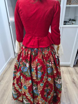 Vestido de Fallera Rojo