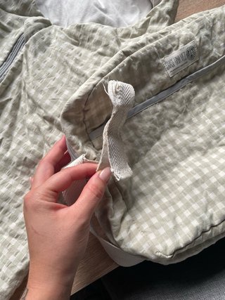 Saco capazo y bolsa a juego