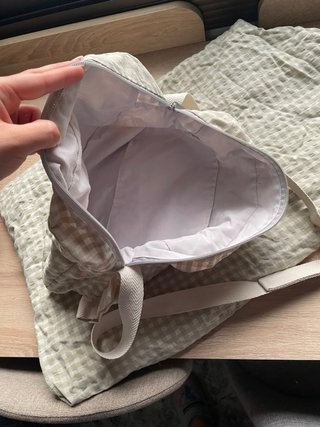 Saco capazo y bolsa a juego