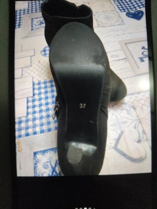 Botines de tacón negros