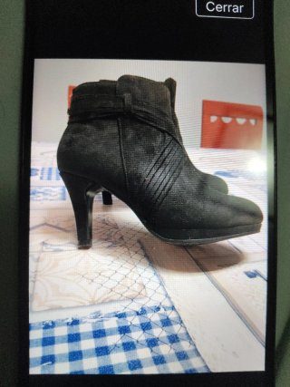 Botines de tacón negros