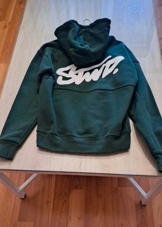 Sudadera Pull and Bear verde talla XXS