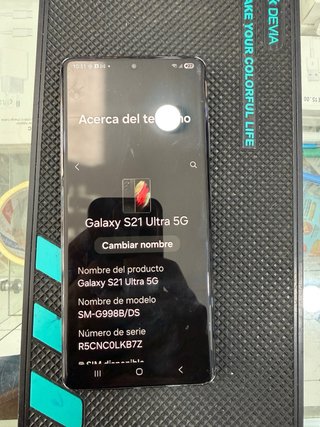 Samsung S21 Ultra 5G Negro