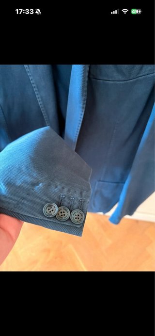 Chaqueta Pedro del Hierro azul