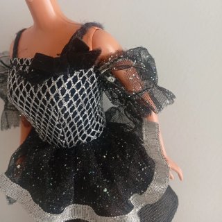 Vestido de noche para muñeca