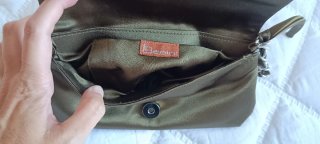 Bolso de mano verde
