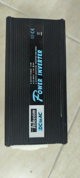 Inversor de Corriente 400W DC a AC