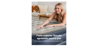 Colchón Hinchable Matrimonio iDOO Rápido 3 Min