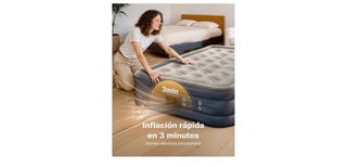 Colchón Hinchable Matrimonio iDOO Rápido 3 Min