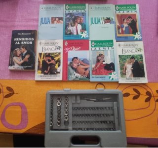 NOVELAS ROMANTICAS.SE REGALA MALETIN..