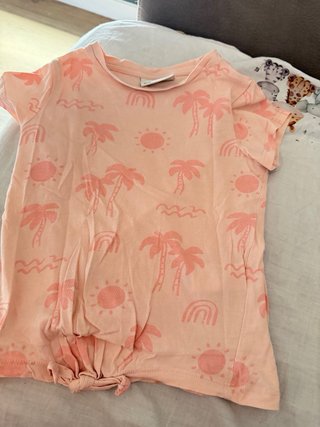 Lote 4 Camisetas Niña 3 Años