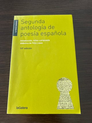 Segunda antología de poesía española