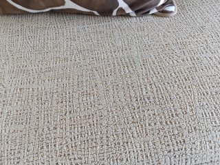 Sofá 2 plazas extensible beige