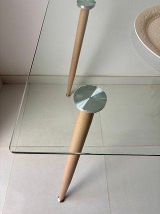 Mesa Comedor de Cristal