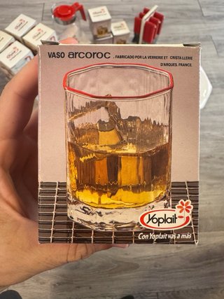 Lote Yoplait Vintage Arcoroc Monix Duralex años 80