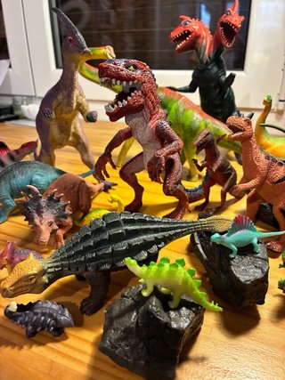 Pack dinosaurios de juguete