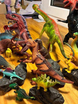 Pack dinosaurios de juguete