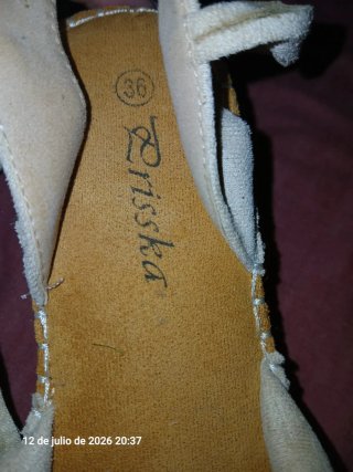 Sandalias Misska Beige/Marrón
