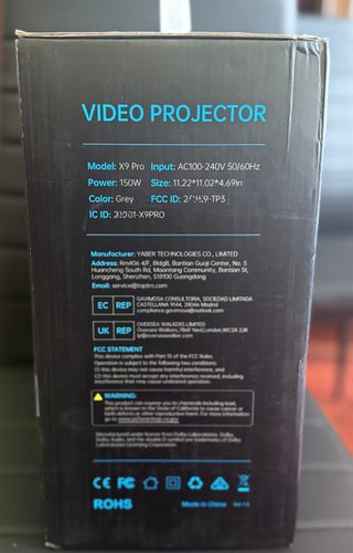 Proyector TOPTRO VIDAA X9 Pro