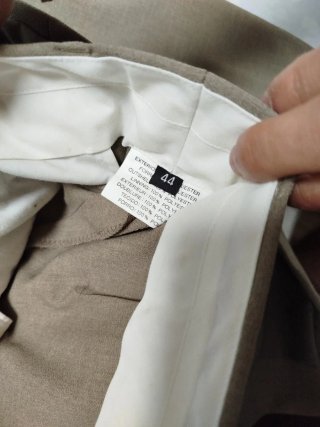 Traje de chaqueta beige hombre