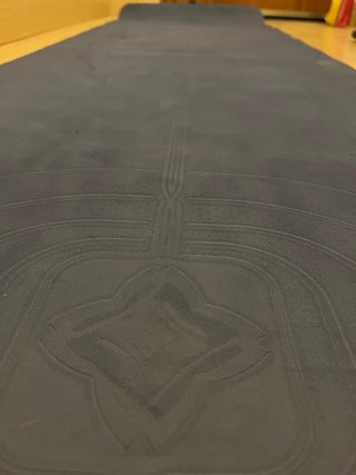 Decathlon Esterilla de Yoga | Mat Yoga Azul y Gris