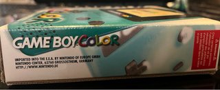 Game Boy Color Turquesa  completa + 2 Juegos