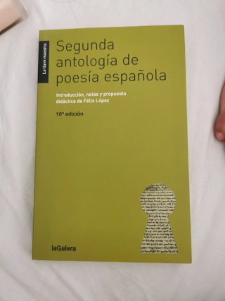 Segunda antología de poesía española