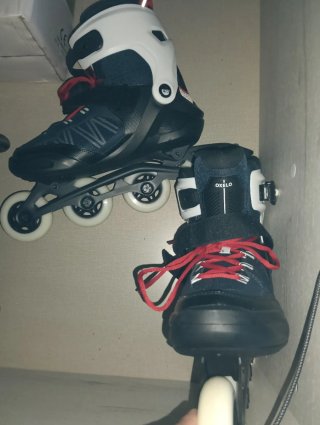 Patines en linea Oxelo con kit de prtrotección L