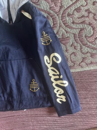 Abrigo Lolittos marinero talla 4