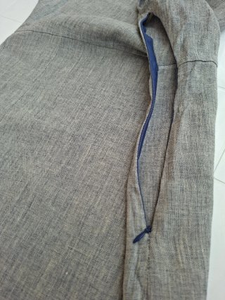 Vestido UNIT gris mujer talla M