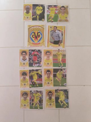 Cromos Liga BBVA 2009/2010 Villarreal CF