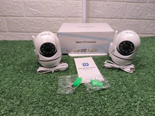 2 Cámaras Seguridad Exterior WiFi Full HD 1080p