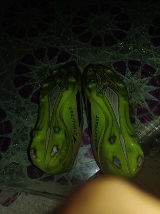 Adidas Crazy Fast Botines Verdes y Blancos