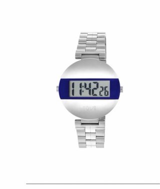 Tous reloj Plateado Digital Nuevo