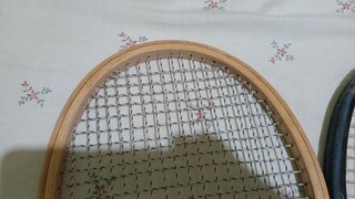 Racchette da tennis antiche Spalding e Wilson