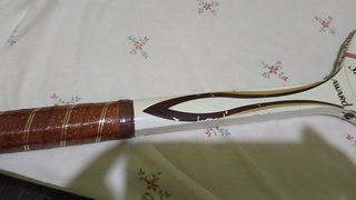 Racchette da tennis antiche Spalding e Wilson