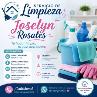 Servicio de limpieza.