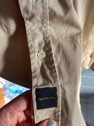 Camicia Diadora Beige Uomo