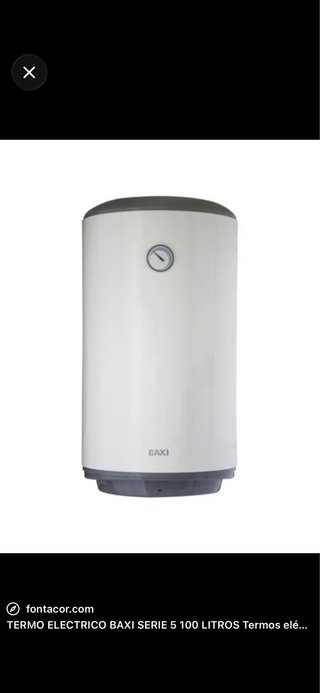 Termo eléctrico BAXI 80L