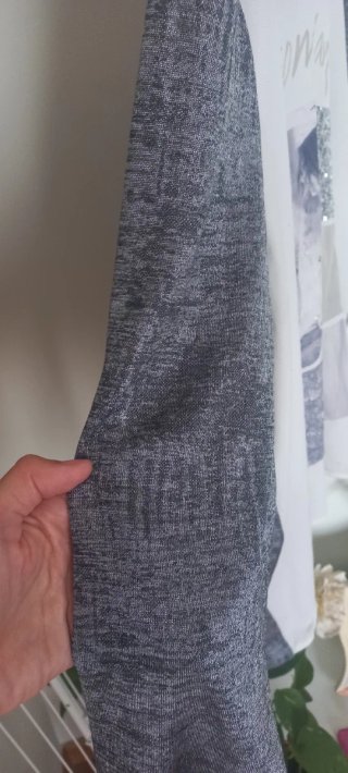 Camiseta Couchel Talla 2XL Gris/Blanco