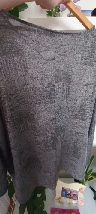 Camiseta Couchel Talla 2XL Gris/Blanco
