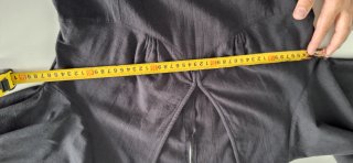 Vestido de lino negro
