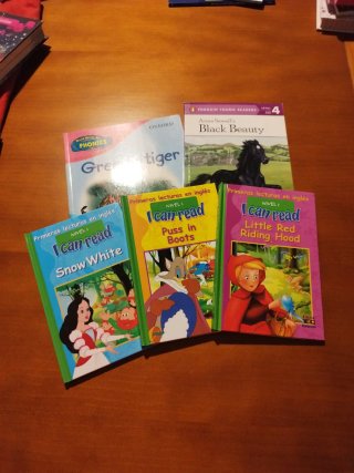 Pack de 5 libros en inglés