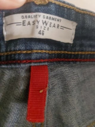 Pantalón tejano hombre azul
